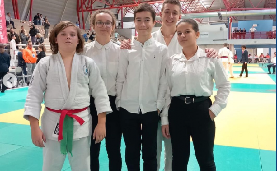 1er critérium départemental minime et coupe du Jeune arbitre cadets à la maison du judo de Toulouse (31).
