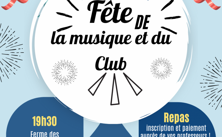 21 JUIN soirée de fin d'année