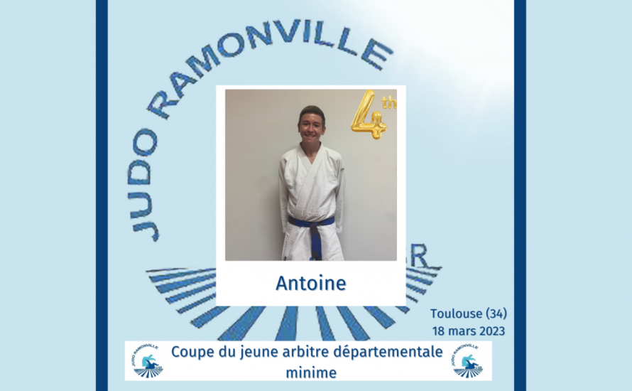 Coupe du jeune arbitre départemental minime à la maison du judo de Toulouse (31)