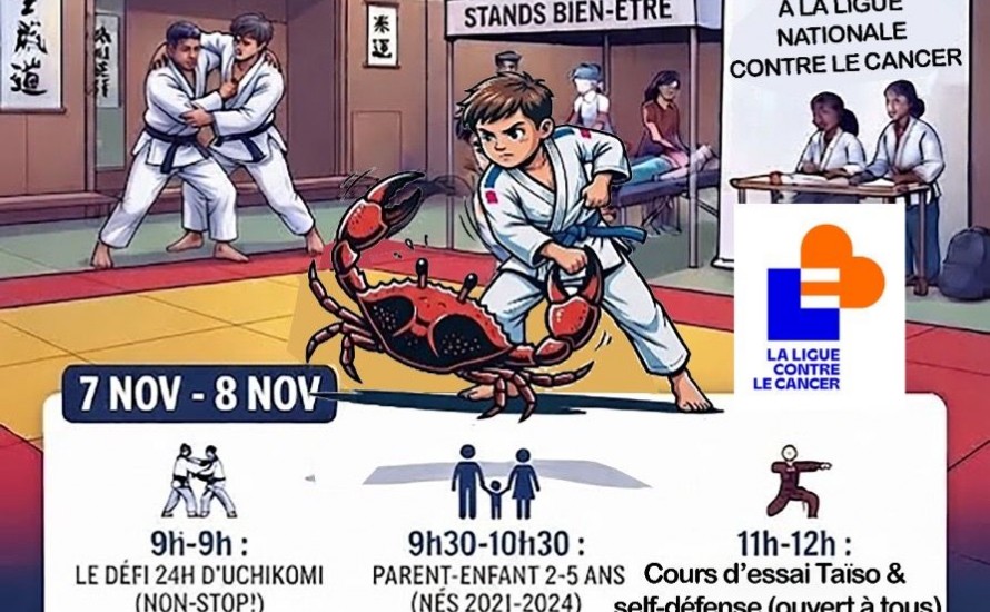 7-8 novembre 24h solidaires du club de judo