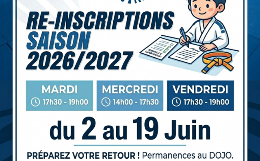 INSCRIPTIONS    2026 - 2027